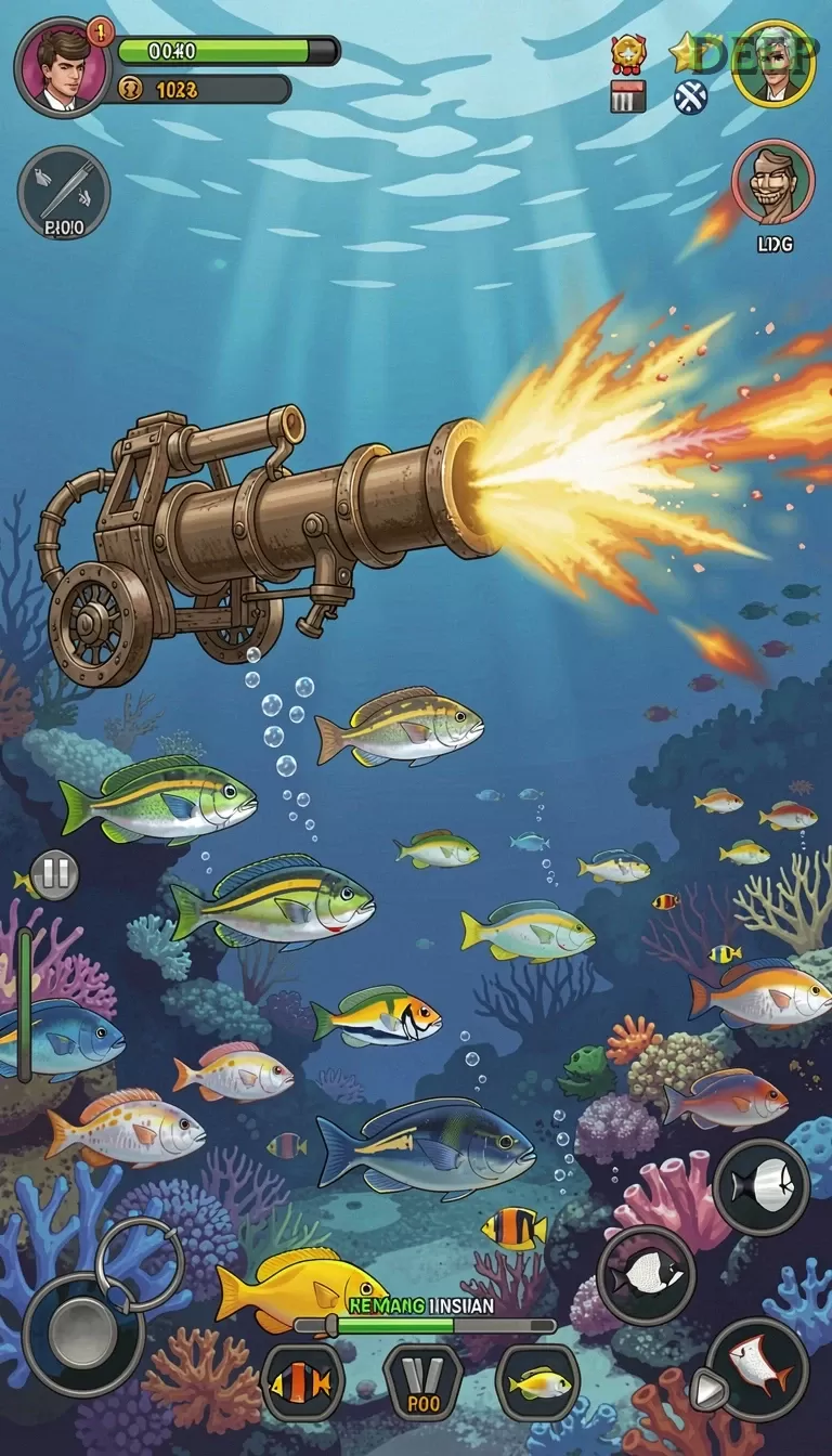 Screenshot Mega Fire Blaze Lucky Bass